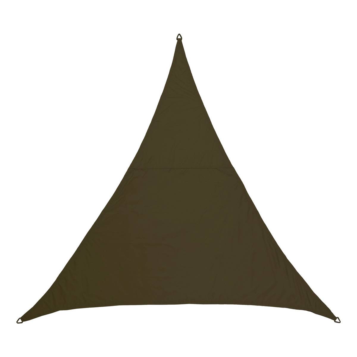 Voile d'ombrage elyora 3x3x3m vert laurier