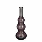 Mica decorations vase benito - 26.5x26.5x75 cm - verre - marron