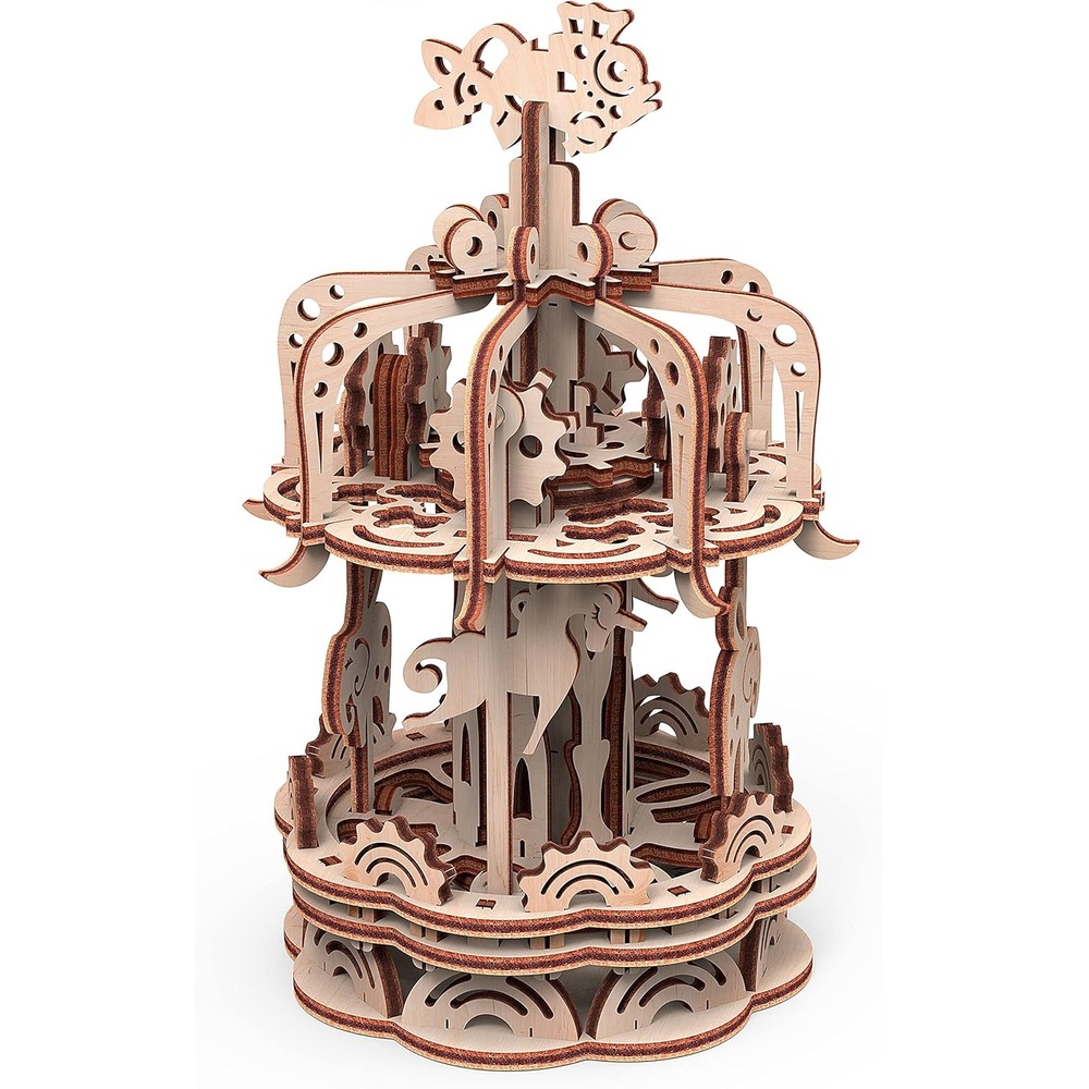 Puzzle 3d carrousel s animé