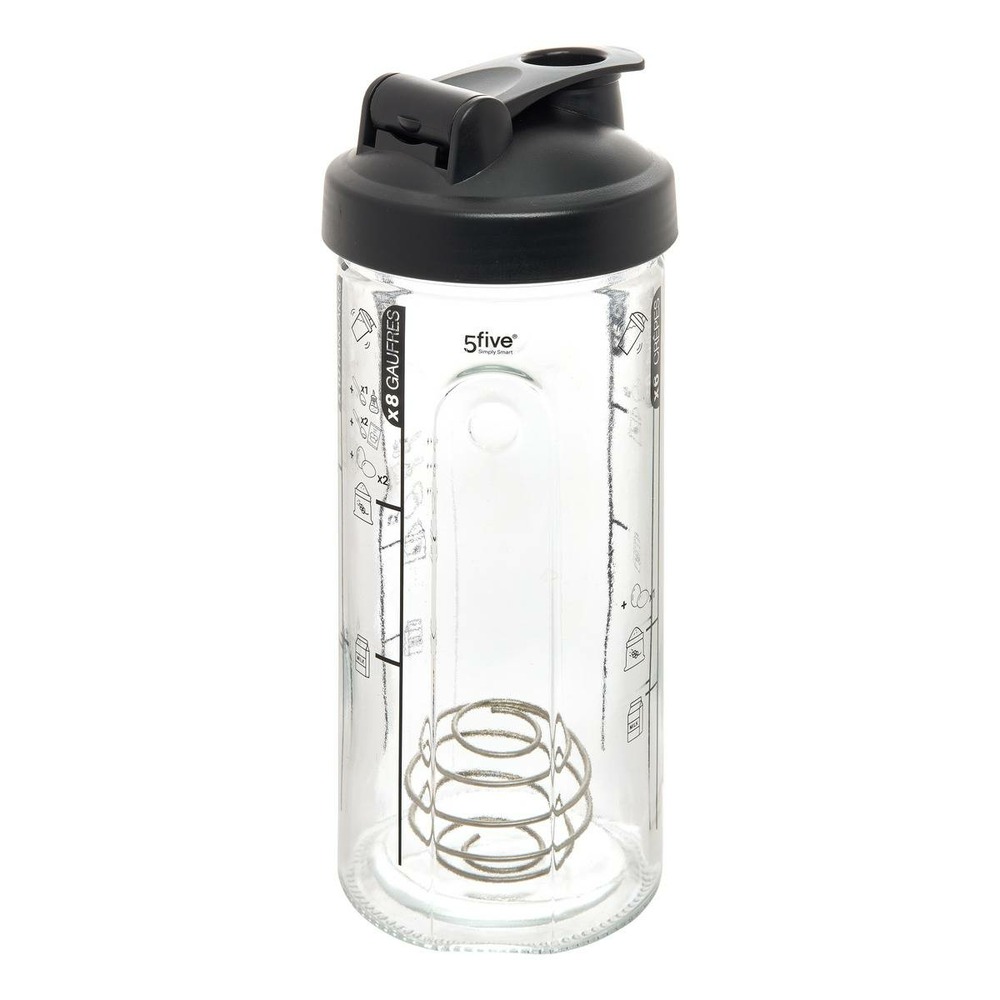 5five - shaker pour crêpes essentiels 800ml en verre