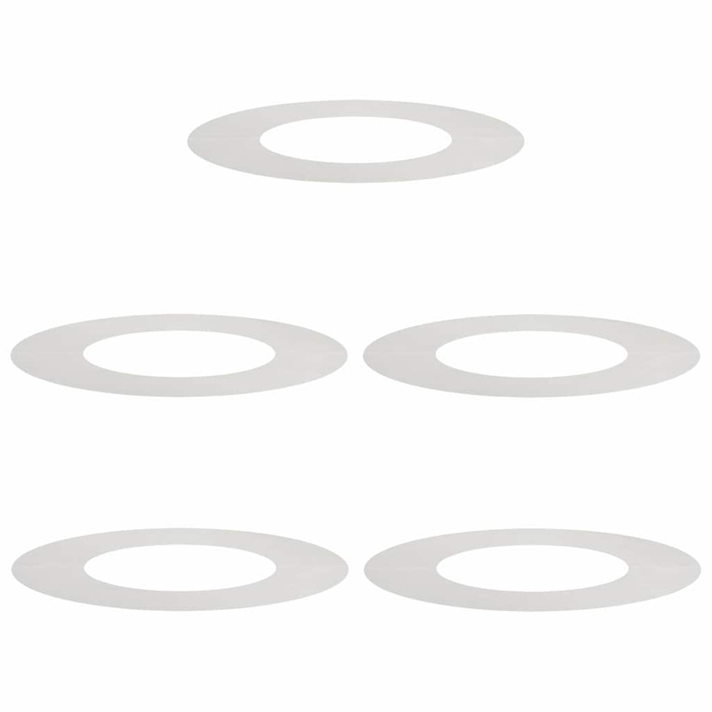 Adapté pour anneaux d'arbre plats 5 pcs argent ø40 / 70 cm