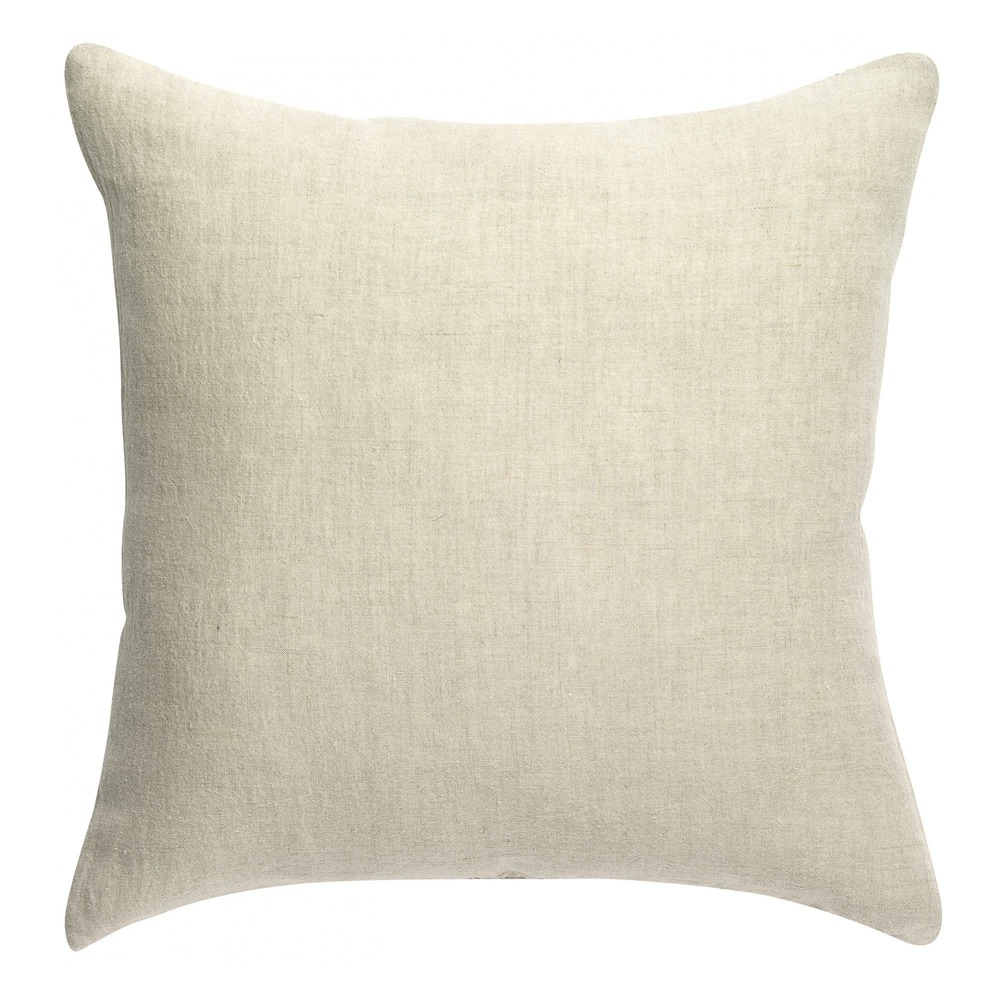 Coussin uni zeff naturel 45 x 45 cm
