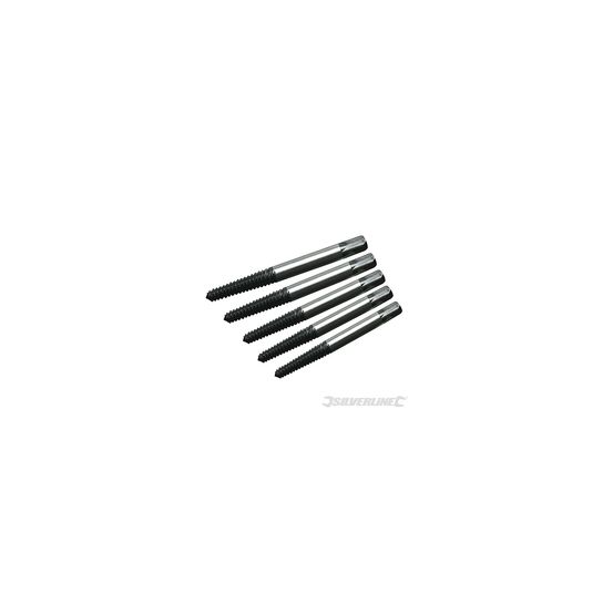 Silverline - extracteurs de vis, 5 pcs - 3 - 18 mm