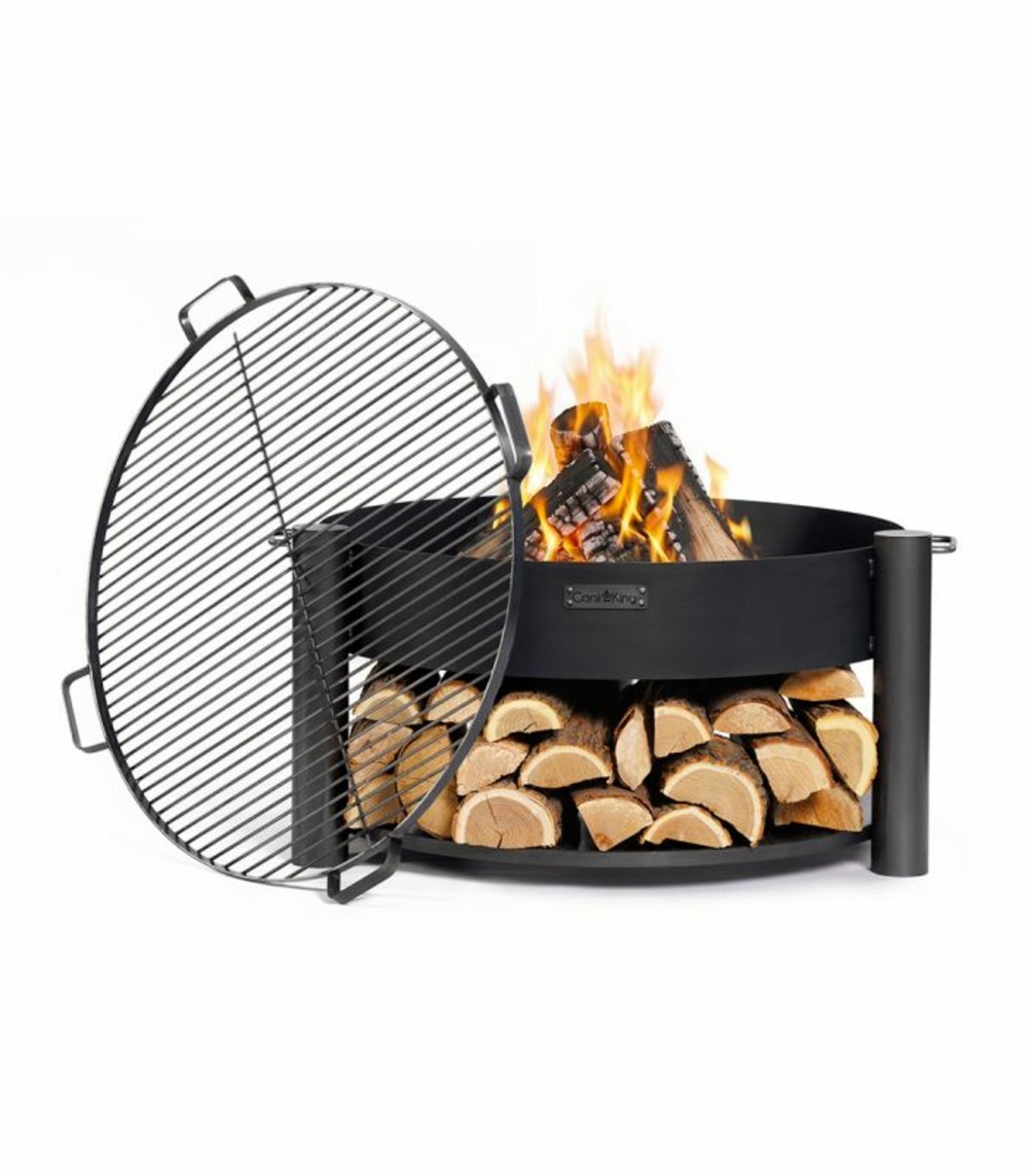 Braséro montana 80cm grille large stable cookking pack-111248-1