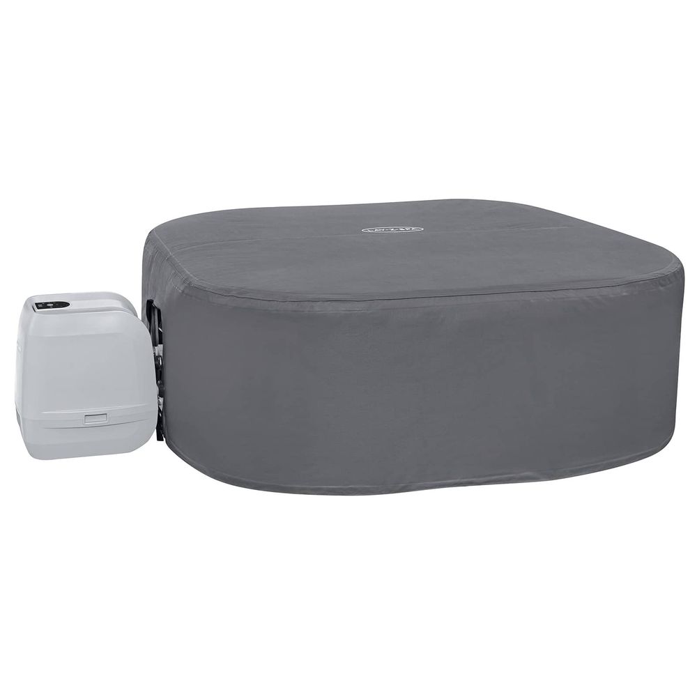 Housse pvc et pom gris