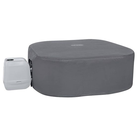 Housse pvc et pom gris