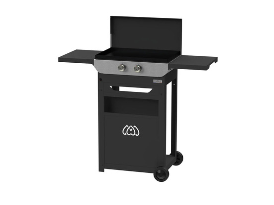 Plancha original gaz 260 duo edition (chariot et couvercle inclus)