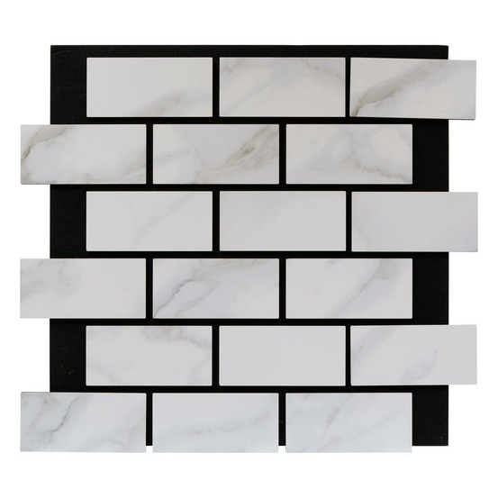 Panneau décoratif mural clint gris 61x69cm