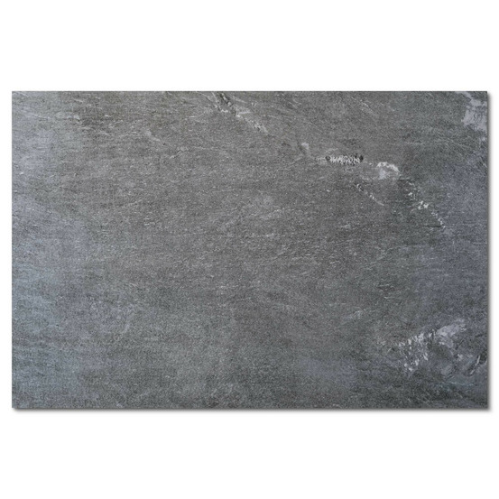 Carrelage effet pierre quartzite grise 90x60x2 cm pietra - sol extérieur (vendu par 0,54 m² soit 1 dalle) - ro'ma carrelage