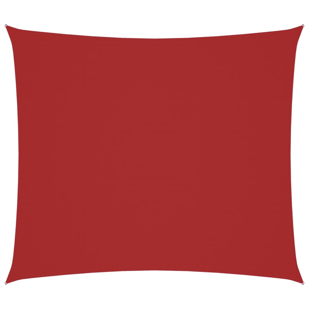 Voile de parasol tissu oxford rectangulaire 2x2,5 m rouge
