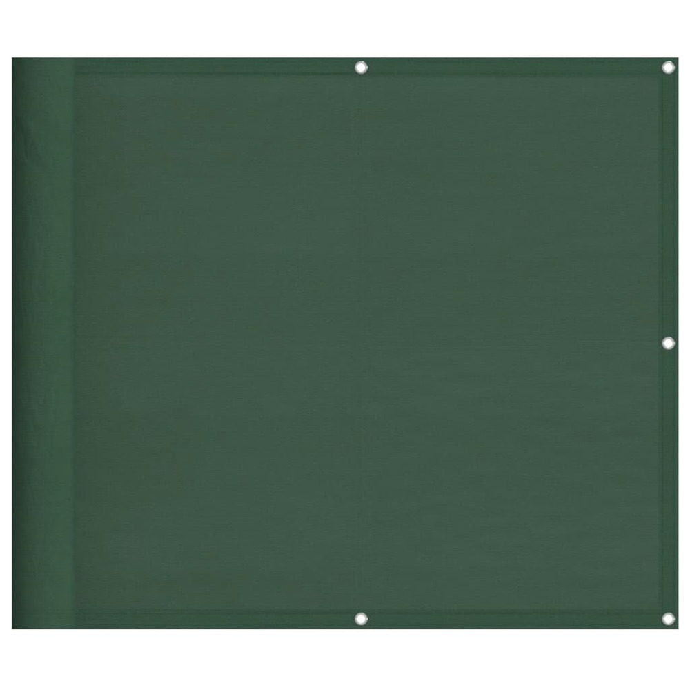 Écran de balcon vert foncé 90x800 cm 100% polyester oxford