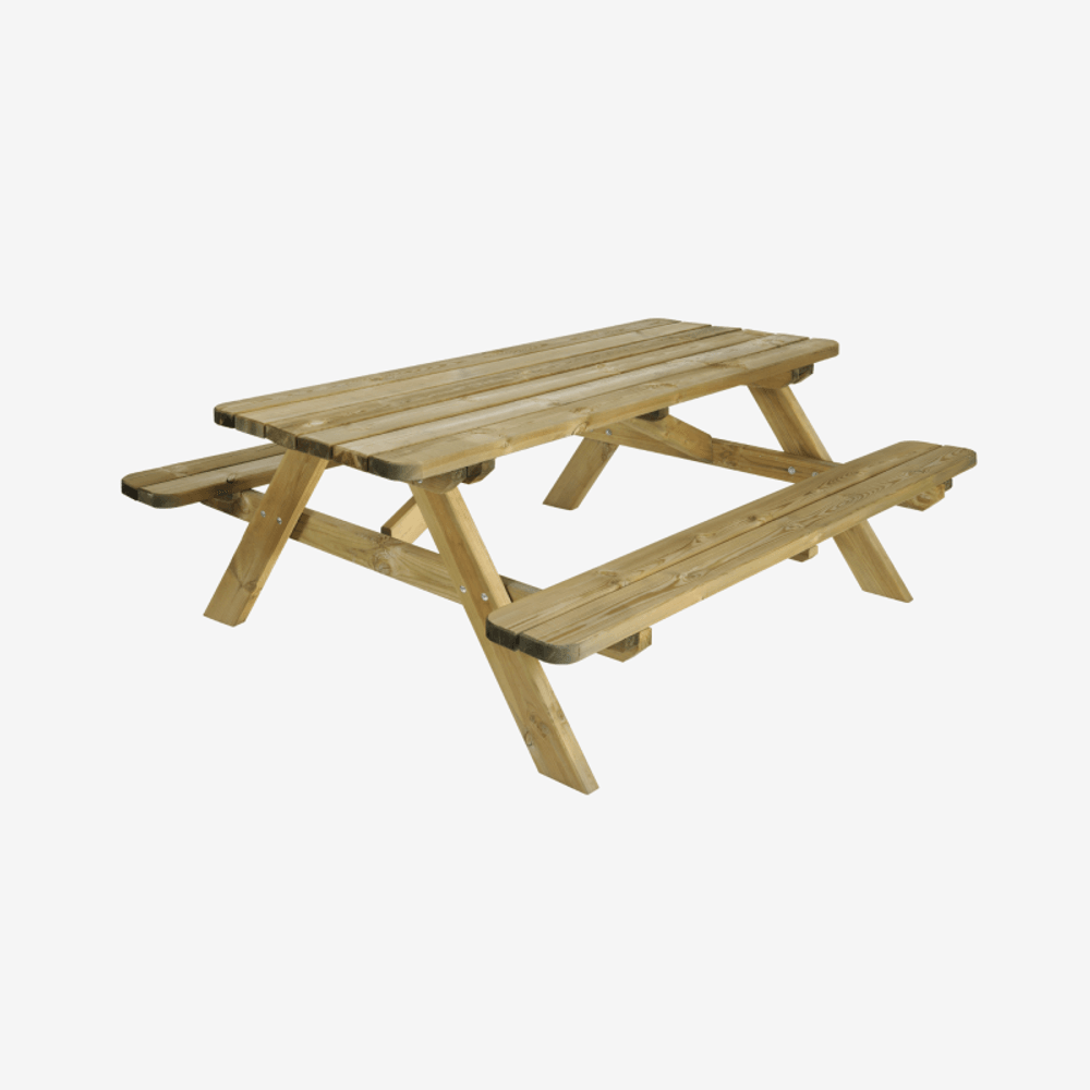 Table pique nique bois 180cm