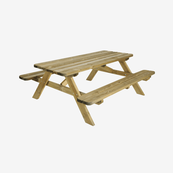 Table pique nique bois 180cm