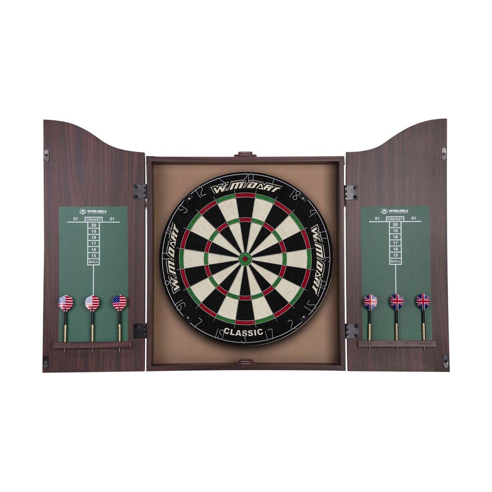 Jeu de fléchettes professionnel 45 cm king's head