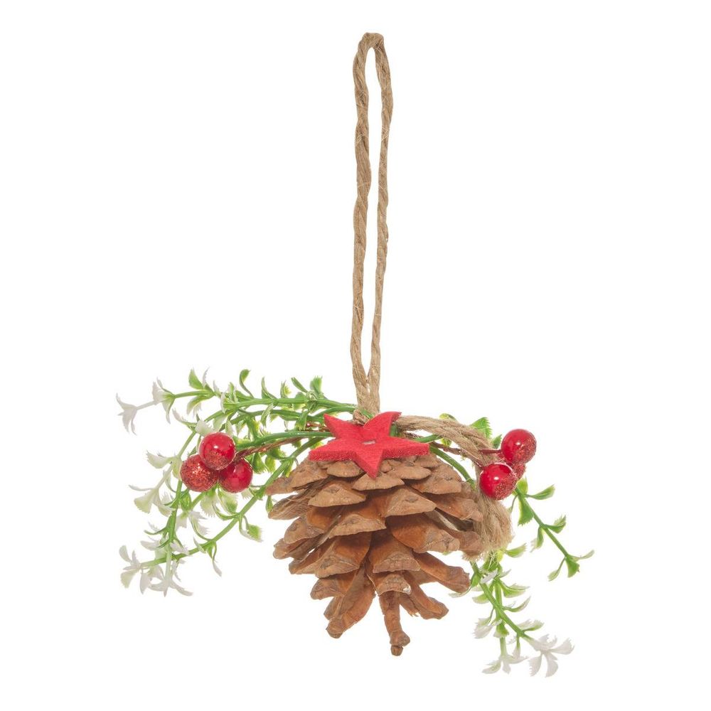 Suspension de sapin pomme, 7,6 x 6 cm