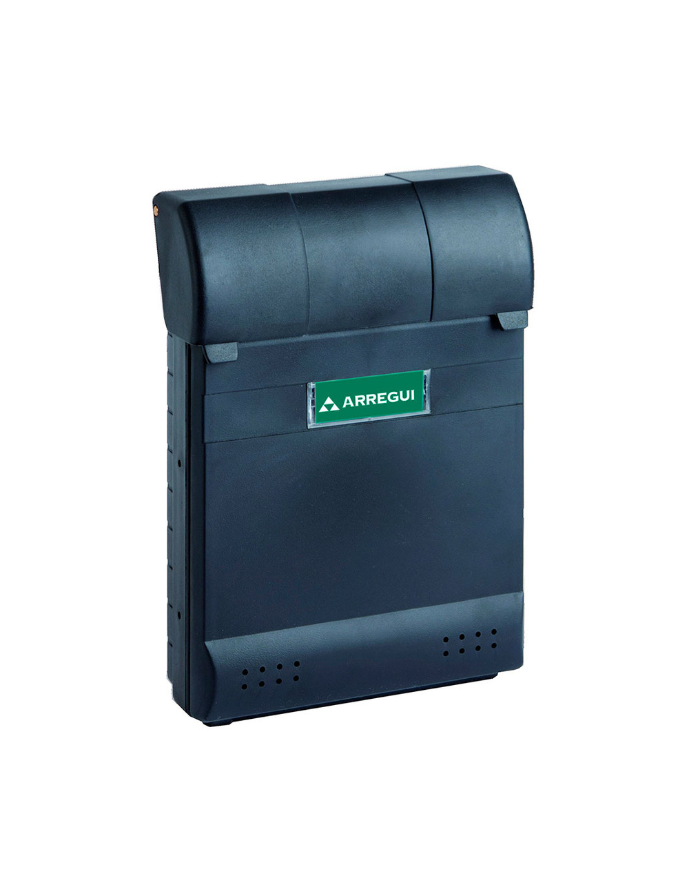 Boîte aux lettres individuelle extérieure, petite, nautic, polystyrène, noir, 21 x 7,5 x 29 cm