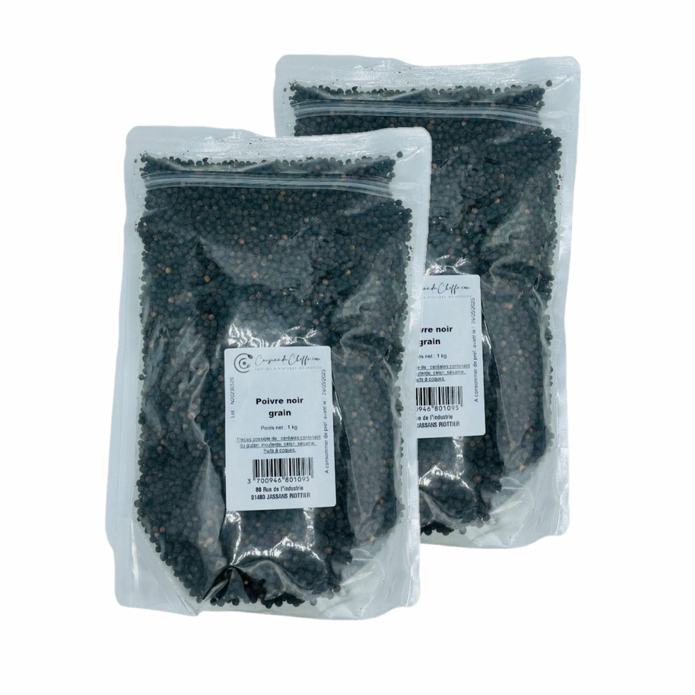 Poivre noir grain - cuisine de cheffe.com