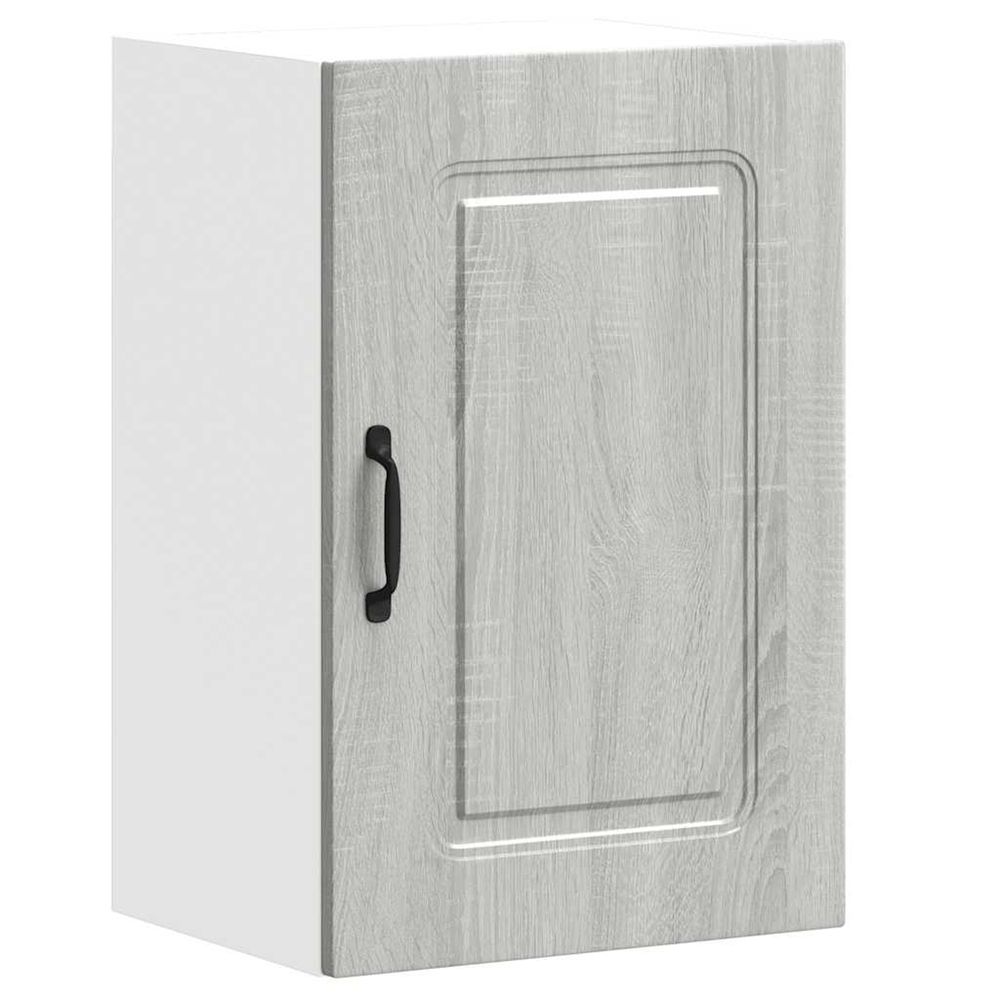 Armoire murale de cuisine kalmar sonoma gris bois d'ingénierie