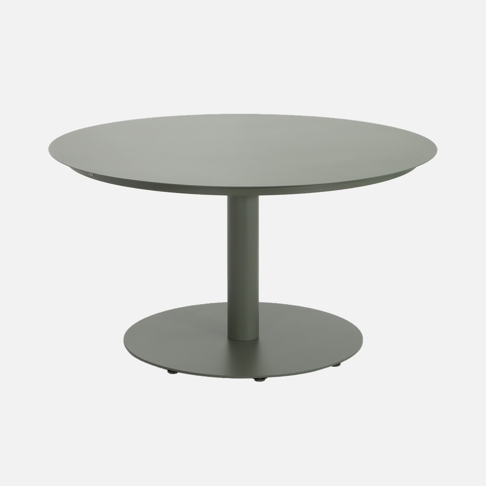Table de jardin ronde aluminium 6 places - oreva