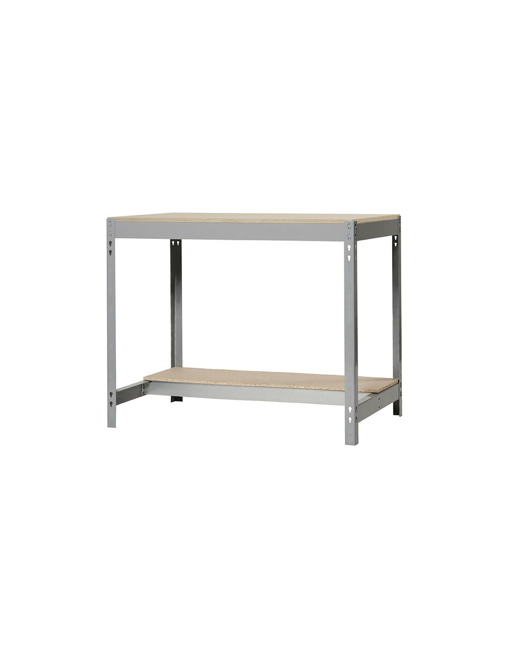 Etabli simonwork bt0 1200x750 gris/bois gris/bois 842x1210x760 - simonrack