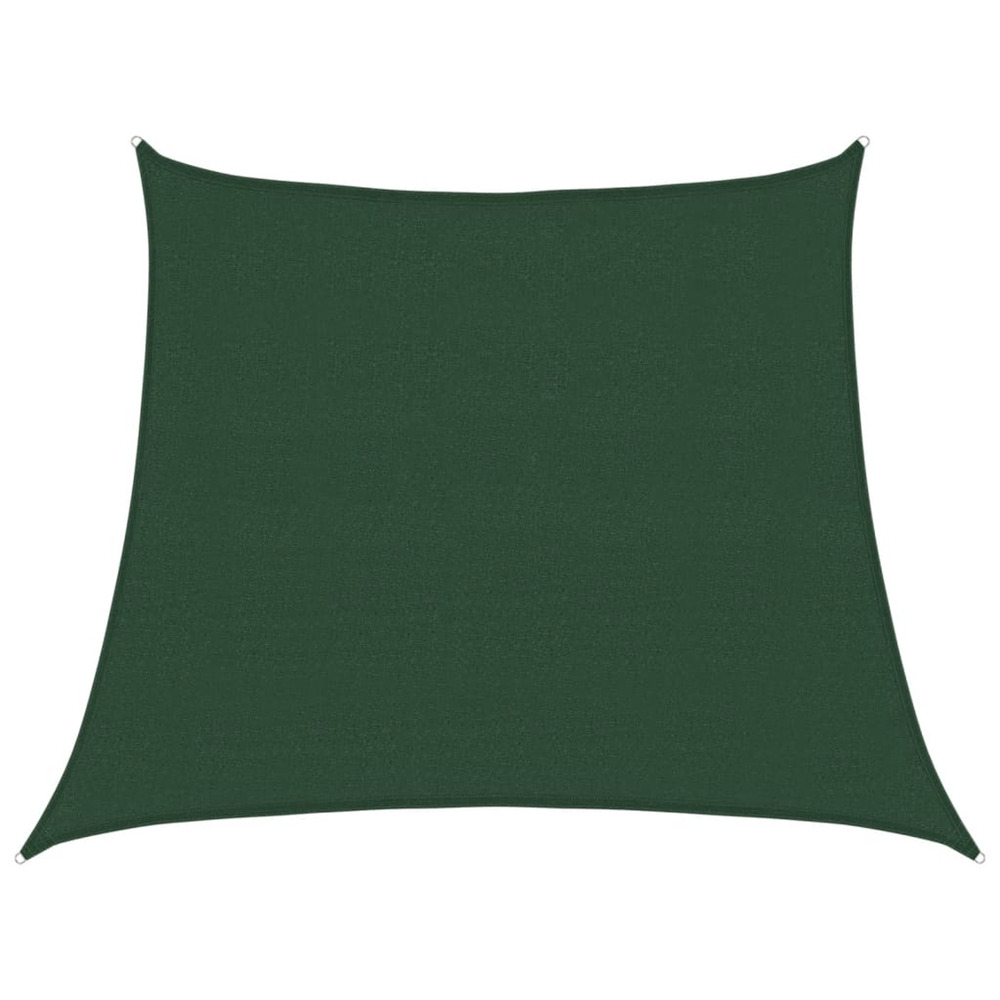 Voile d'ombrage 160 g/m² vert foncé 3/4x3 m pehd