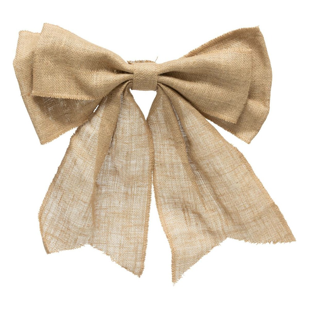 Nœud en jute xl 40x46cm