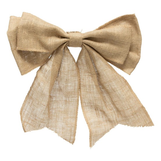 Nœud en jute xl 40x46cm