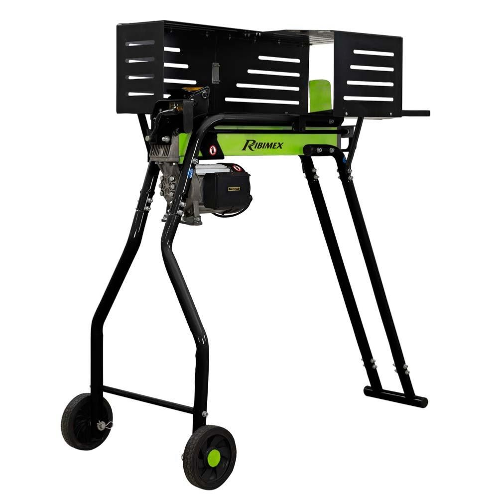 Fendeur de bûche électrique 6t horizontal 2200w pieds et roues