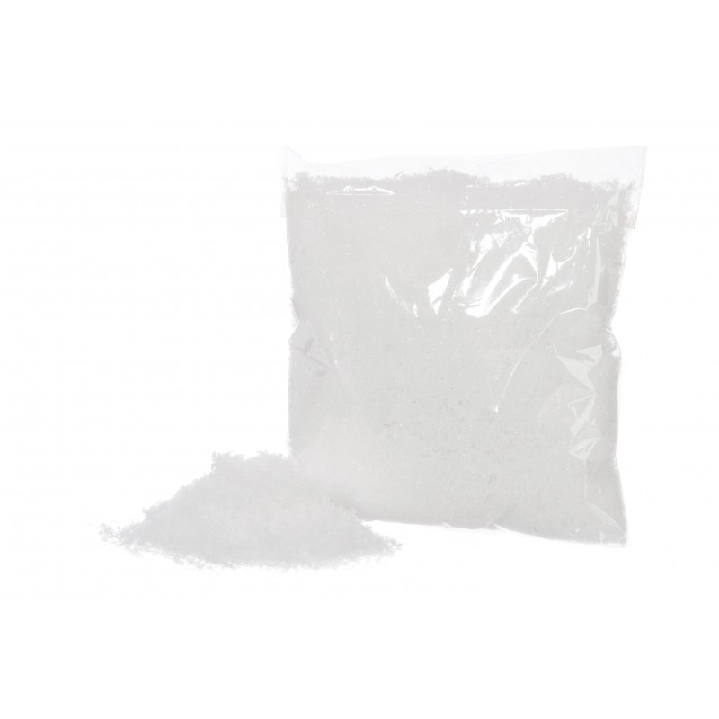 Neige de noël artificiel 1 kg en plastique blanc 50x58x12 cm h12