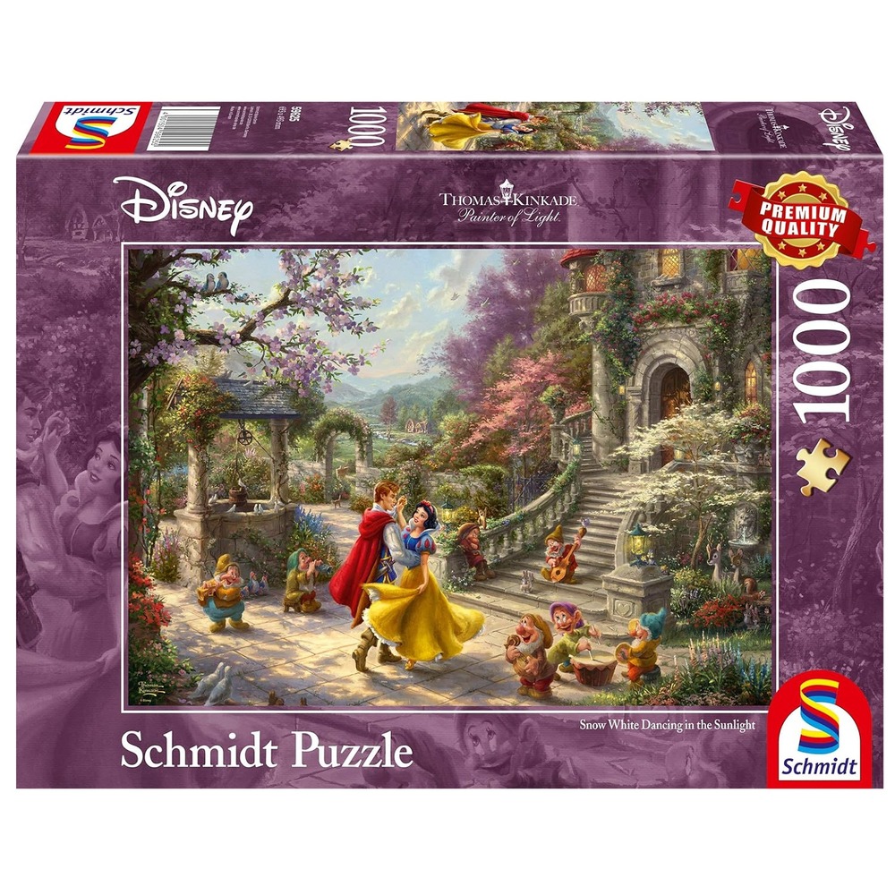 Puzzle blanche neige et le prince 1000 pcs