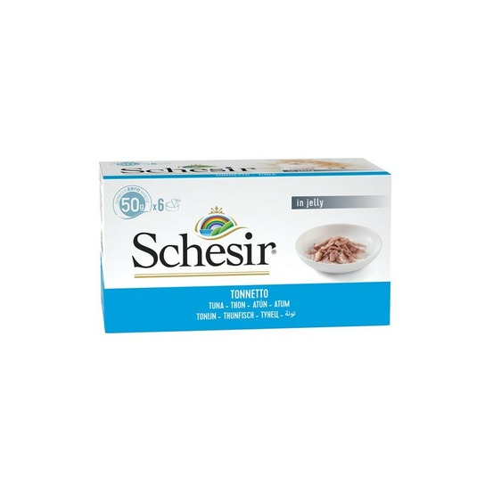 Bouillon thon chat (boite 6x50g) - schesir 6x50 g