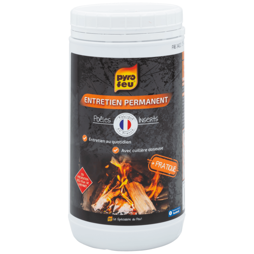 Pyro feu 24625-12 cheminée régulière rouge