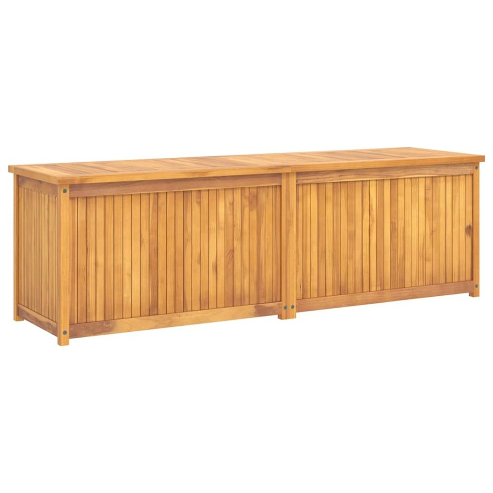 Boîte de jardin 175x50x55 cm bois massif de teck
