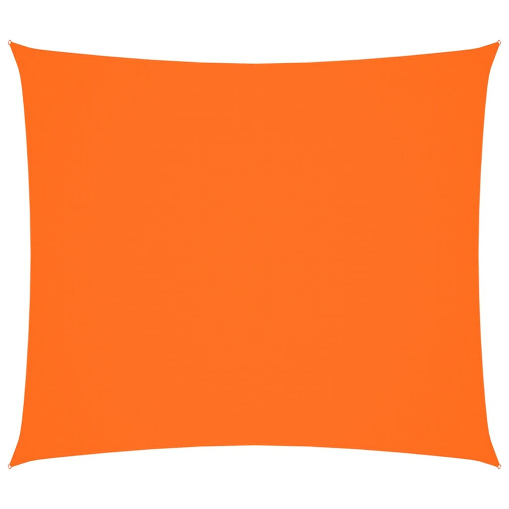 Voile de parasol tissu oxford rectangulaire 2x2,5 m orange