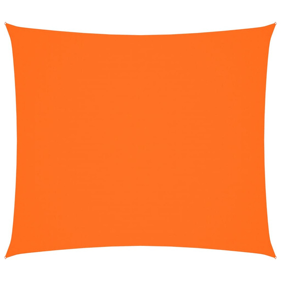 Voile de parasol tissu oxford rectangulaire 2x2,5 m orange