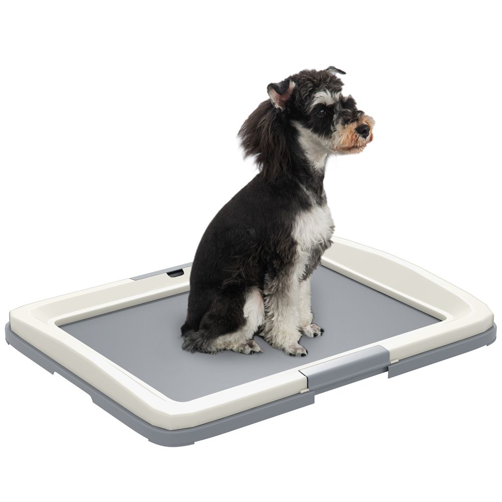 Toilette pour chien pp gris 63x48,5x6 cm intérieur extérieur antidérapante - comfortxl outdoor living