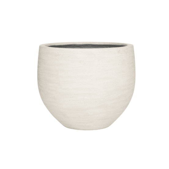 Jumbo orb ivory washed - d69xh57 - cache-pot - ø69 cm