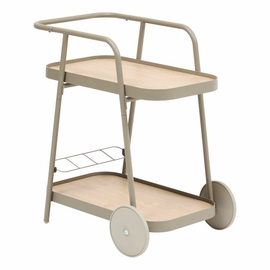 Desserte de jardin à roulettes en aluminium easiness