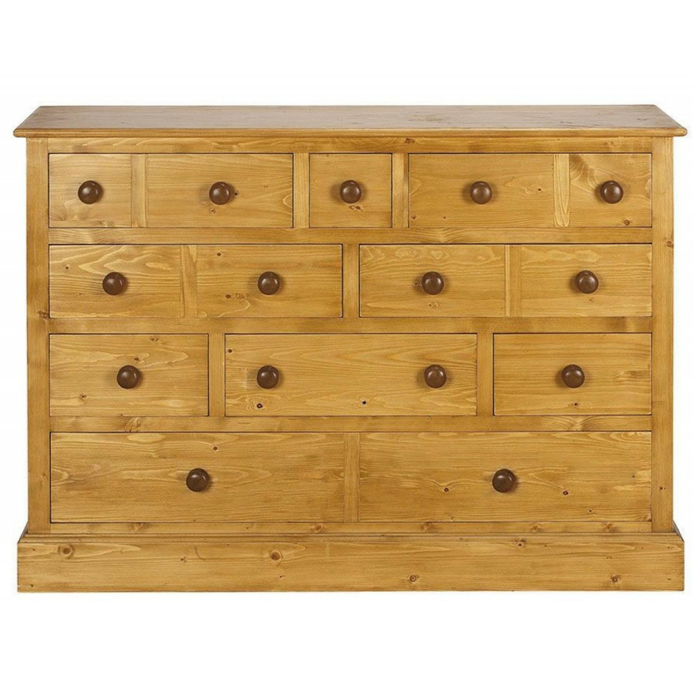 Commode de mercerie bois marron - interior's