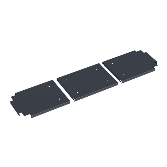 Fond de jardinière - convient à la jardinière de 100 x 25 cm