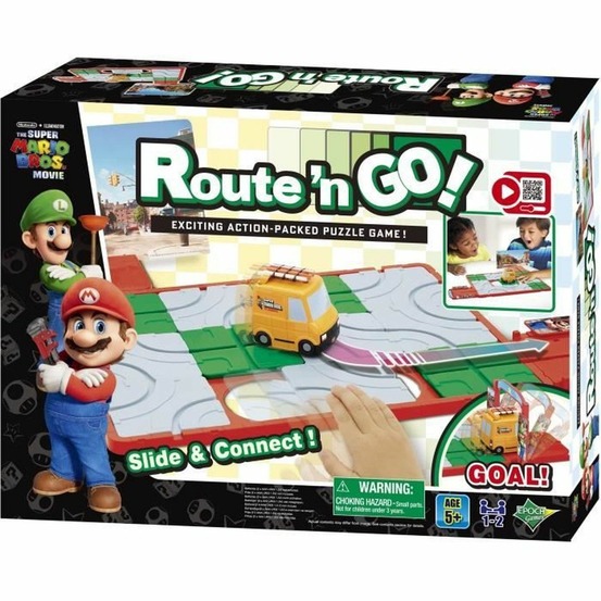 Jeu de course super mario route'n go 3 modes de jeu