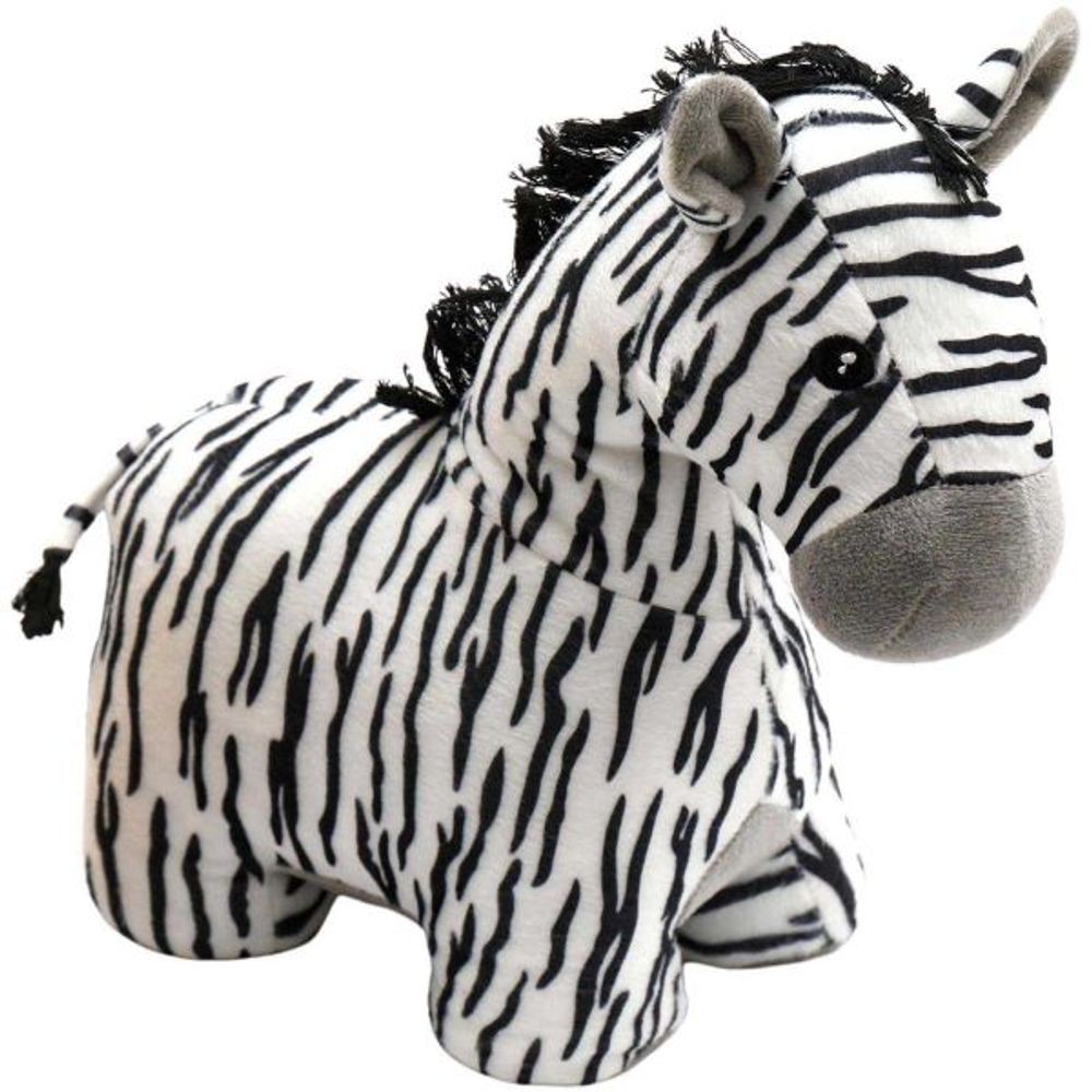 Bloc-porte animal 30 cm zebre