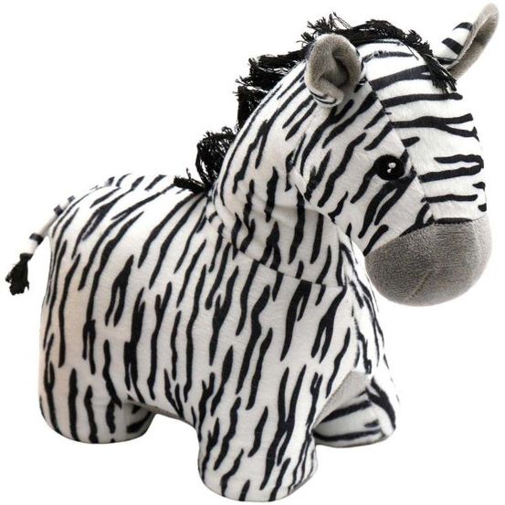 Bloc-porte animal 30 cm zebre