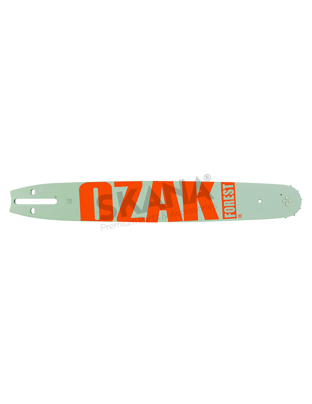 Guide ozaki pro steel adaptable pour stihl coupe 14 - 35cm. Empreinte h pas: .3/8 lp .043 (1,1mm).