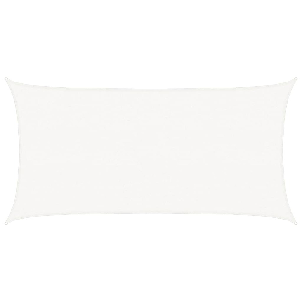 Voile d'ombrage 160 g/m² blanc 2,5x4,5 m pehd