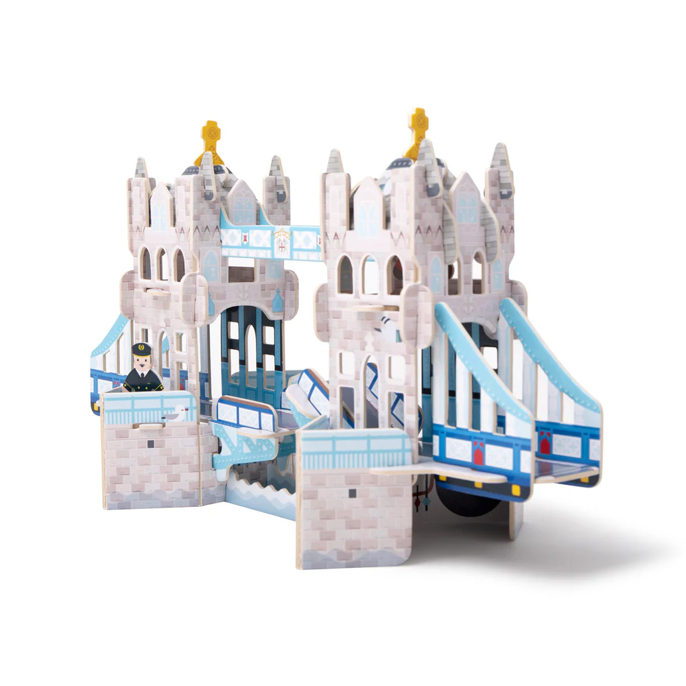 Playpress : kit de jeu de construction : tower bridge
