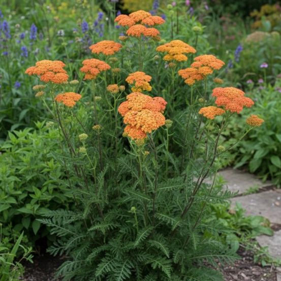 Achillée terracotta lot de 5 godets