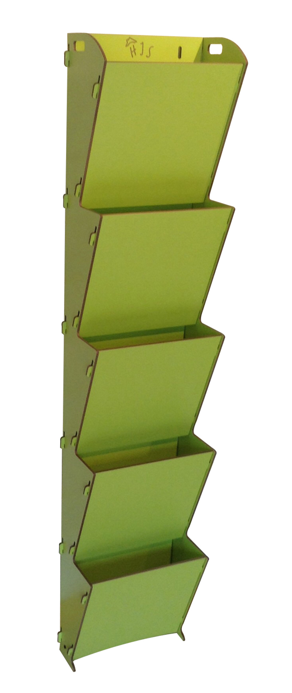 Jardinière murale à cinq étages