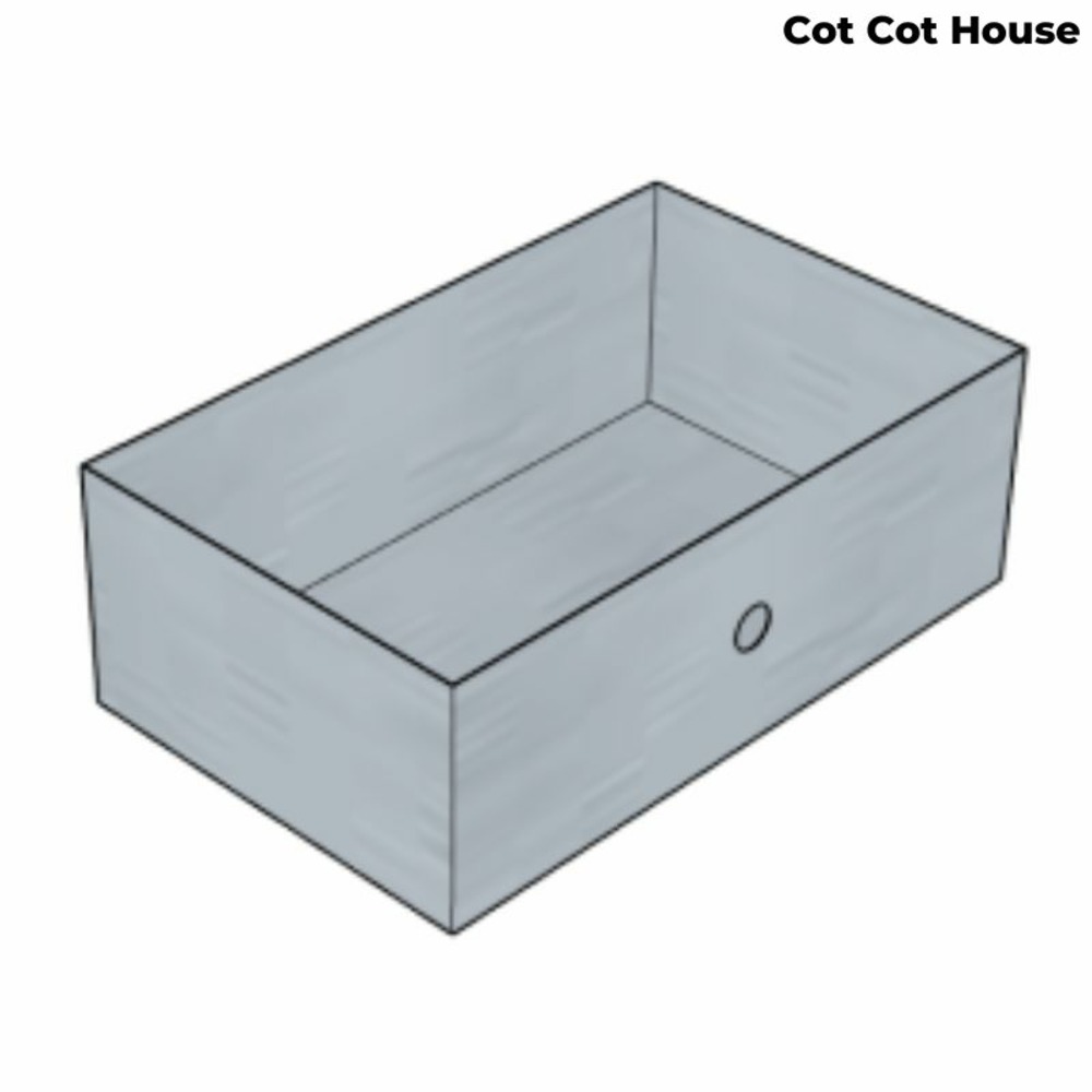 Tiroir Mangeoire pour donner les restes alimentaires aux poules