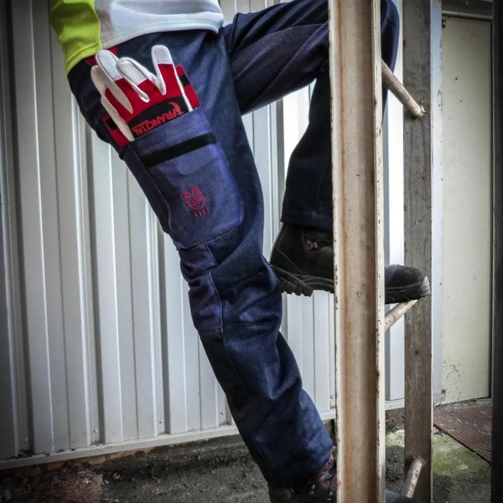 Pantalon francital jean cut resistant technology homologué